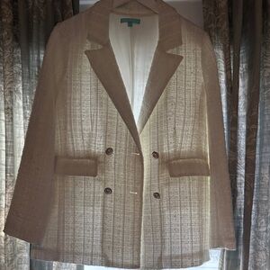 Women's white  Blazer